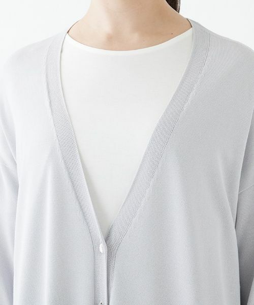 Leilian PLUS HOUSE / レリアンプラスハウス カーディガン・ボレロ | 【LE TRICOT PERUGIA】ハイゲージニットカーディガン | 詳細8
