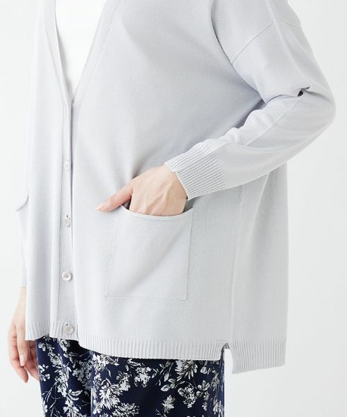 Leilian PLUS HOUSE / レリアンプラスハウス カーディガン・ボレロ | 【LE TRICOT PERUGIA】ハイゲージニットカーディガン | 詳細9