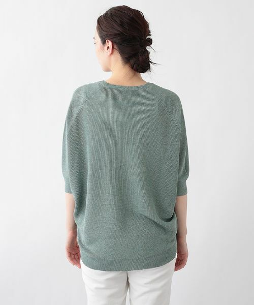 Leilian PLUS HOUSE / レリアンプラスハウス ニット・セーター | ドルマンスリーブセーター【LE TRICOT PERUGIA】 | 詳細11