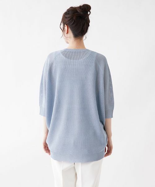 Leilian PLUS HOUSE / レリアンプラスハウス ニット・セーター | ドルマンスリーブセーター【LE TRICOT PERUGIA】 | 詳細12