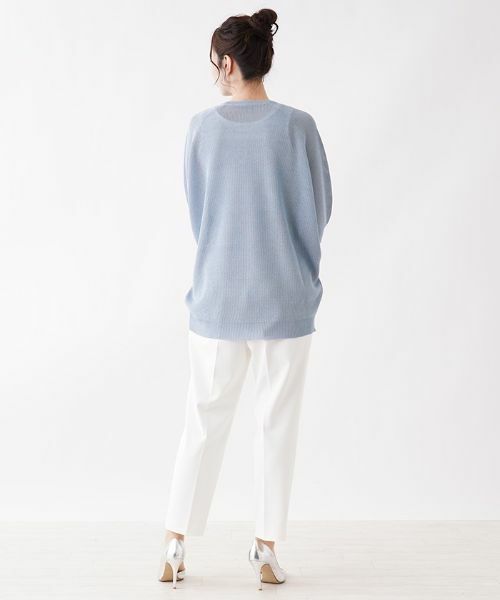 Leilian PLUS HOUSE / レリアンプラスハウス ニット・セーター | ドルマンスリーブセーター【LE TRICOT PERUGIA】 | 詳細6