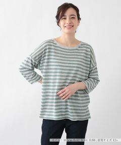 Leilian PLUS HOUSE / レリアンプラスハウス ニット・セーター | ボーダーセーター【LE TRICOT PERUGIA】