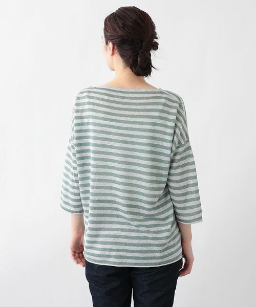 Leilian PLUS HOUSE / レリアンプラスハウス ニット・セーター | ボーダーセーター【LE TRICOT PERUGIA】 | 詳細6