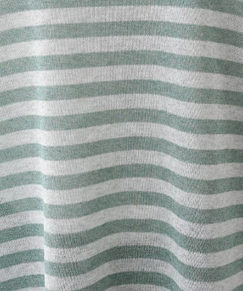 Leilian PLUS HOUSE / レリアンプラスハウス ニット・セーター | ボーダーセーター【LE TRICOT PERUGIA】 | 詳細9