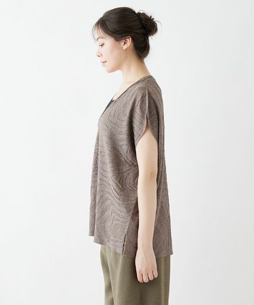 Leilian PLUS HOUSE / レリアンプラスハウス ニット・セーター | Vネックサマーニット【LE TRICOT PERUGIA】 | 詳細5