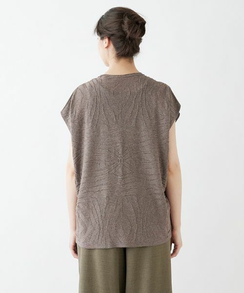 Leilian PLUS HOUSE / レリアンプラスハウス ニット・セーター | Vネックサマーニット【LE TRICOT PERUGIA】 | 詳細6