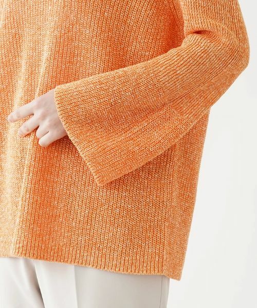 Leilian PLUS HOUSE / レリアンプラスハウス ニット・セーター | バルーンスリーブニット【BRUNO　MANETTI】 | 詳細10