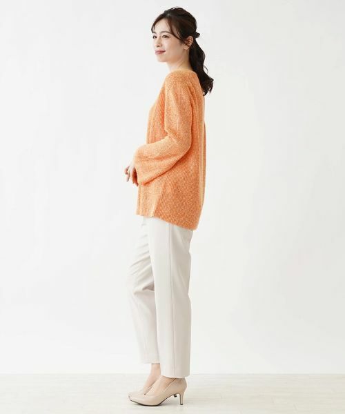 Leilian PLUS HOUSE / レリアンプラスハウス ニット・セーター | バルーンスリーブニット【BRUNO　MANETTI】 | 詳細4