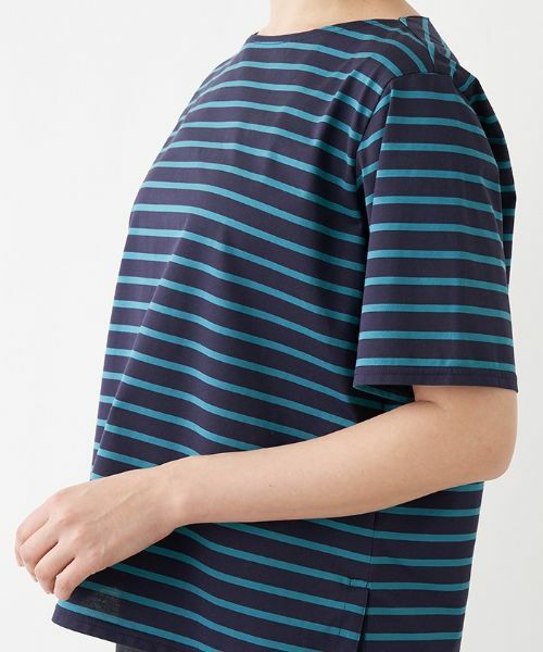 Leilian PLUS HOUSE / レリアンプラスハウス カットソー | ボーダープルオーバー【プラス企画】 | 詳細13