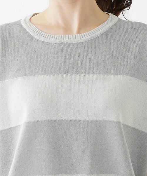 Leilian PLUS HOUSE / レリアンプラスハウス ニット・セーター | フレンチスリーブニット 【ROCHAS Premiere】 | 詳細8