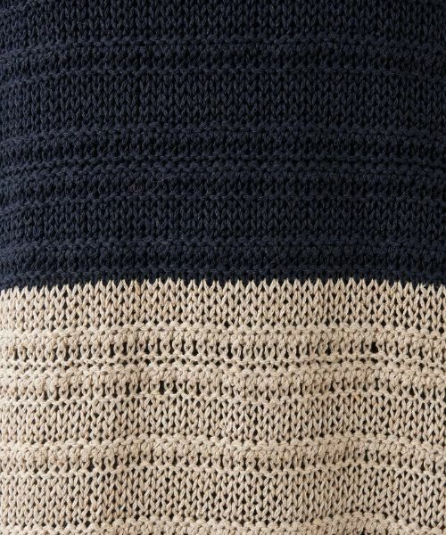 Leilian PLUS HOUSE / レリアンプラスハウス ニット・セーター | 透かし柄編みニット【BIANCA LANCIA】 | 詳細10