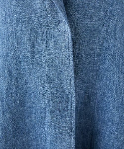 Leilian PLUS HOUSE / レリアンプラスハウス テーラードジャケット | リネンメッシュ切り替えブレザー | 詳細10