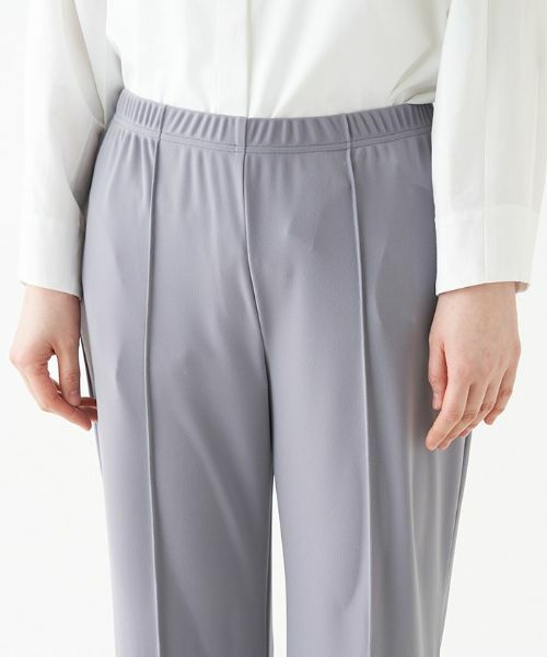 Leilian PLUS HOUSE / レリアンプラスハウス その他パンツ | センターラインストレッチパンツ【プラス企画】 | 詳細7