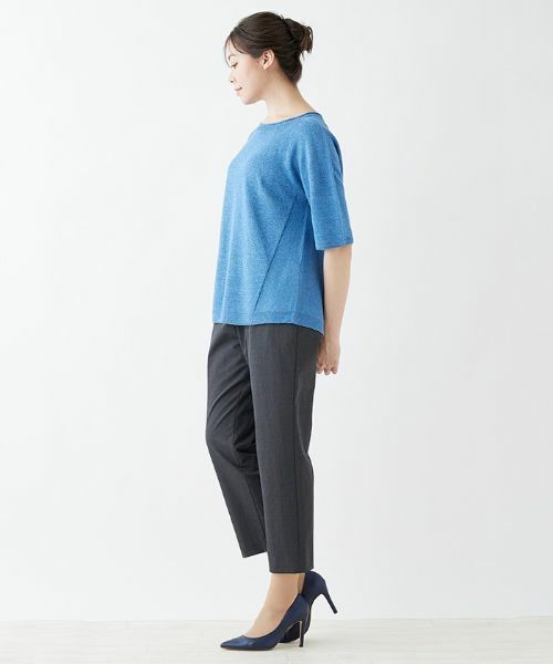 Leilian PLUS HOUSE / レリアンプラスハウス ニット・セーター | 【春夏素材】ラグランスリーブニット | 詳細2