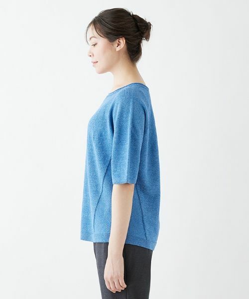 Leilian PLUS HOUSE / レリアンプラスハウス ニット・セーター | 【春夏素材】ラグランスリーブニット | 詳細5