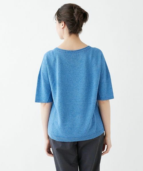 Leilian PLUS HOUSE / レリアンプラスハウス ニット・セーター | 【春夏素材】ラグランスリーブニット | 詳細6