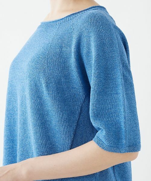 Leilian PLUS HOUSE / レリアンプラスハウス ニット・セーター | 【春夏素材】ラグランスリーブニット | 詳細8