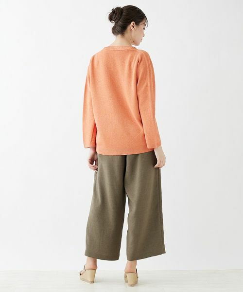 Leilian PLUS HOUSE / レリアンプラスハウス カーディガン・ボレロ | 【春夏素材】Vネックカーディガン | 詳細3