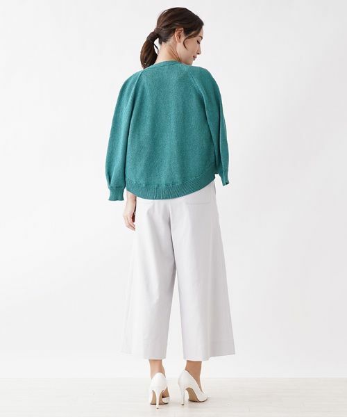 Leilian PLUS HOUSE / レリアンプラスハウス カーディガン・ボレロ | 2ボタンカーディガン【Leilian：EZUMI】 | 詳細3