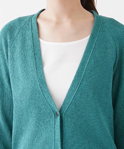 Leilian PLUS HOUSE / レリアンプラスハウス カーディガン・ボレロ | 2ボタンカーディガン【Leilian：EZUMI】 | 詳細7
