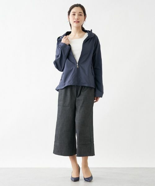 Leilian PLUS HOUSE / レリアンプラスハウス その他アウター | フード付きジップショートブルゾン | 詳細10