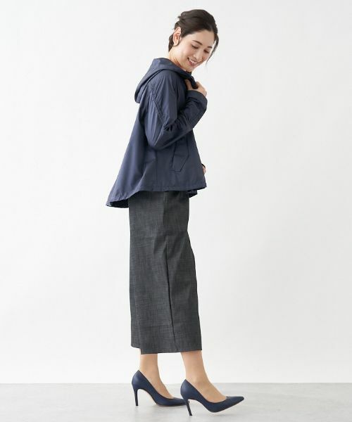 Leilian PLUS HOUSE / レリアンプラスハウス その他アウター | フード付きジップショートブルゾン | 詳細12