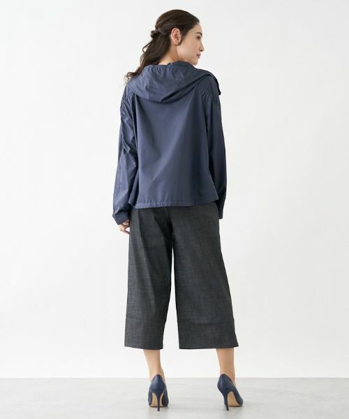 Leilian PLUS HOUSE / レリアンプラスハウス その他アウター | フード付きジップショートブルゾン | 詳細14