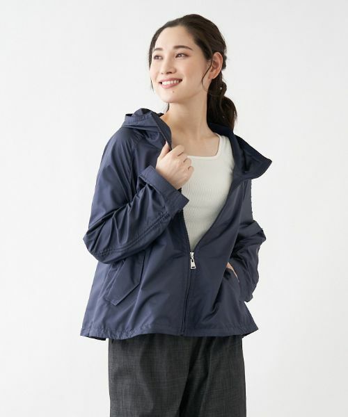 Leilian PLUS HOUSE / レリアンプラスハウス その他アウター | フード付きジップショートブルゾン | 詳細5