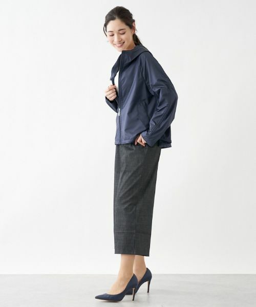 Leilian PLUS HOUSE / レリアンプラスハウス その他アウター | フード付きジップショートブルゾン | 詳細7