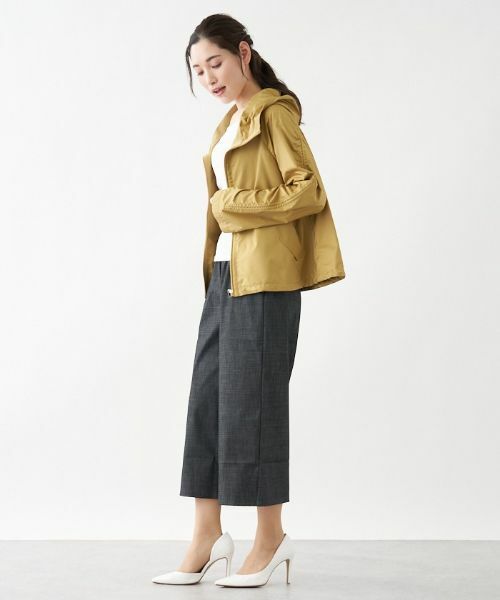 Leilian PLUS HOUSE / レリアンプラスハウス その他アウター | フード付きジップショートブルゾン | 詳細9