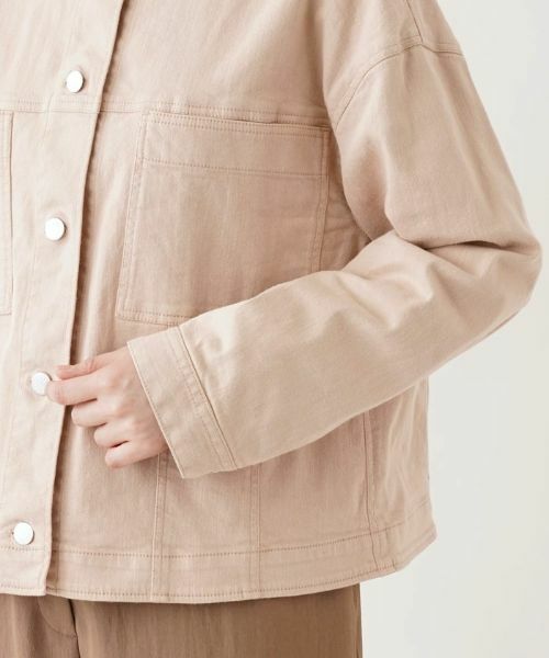 Leilian PLUS HOUSE / レリアンプラスハウス その他アウター | カラーデニムジャケット | 詳細8