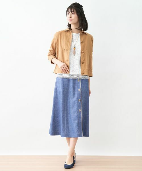 Leilian PLUS HOUSE / レリアンプラスハウス その他アウター | 製品染めジャケット【Leilian the week】 | 詳細11