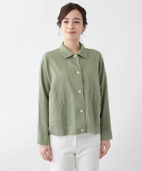 Leilian PLUS HOUSE / レリアンプラスハウス その他アウター | 製品染めジャケット【Leilian the week】 | 詳細2