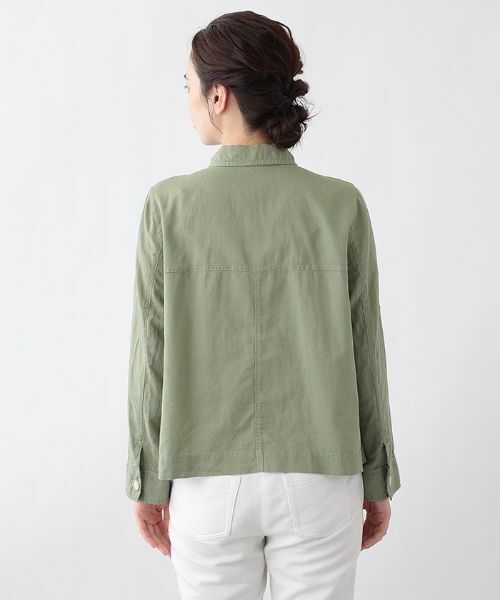 Leilian PLUS HOUSE / レリアンプラスハウス その他アウター | 製品染めジャケット【Leilian the week】 | 詳細6