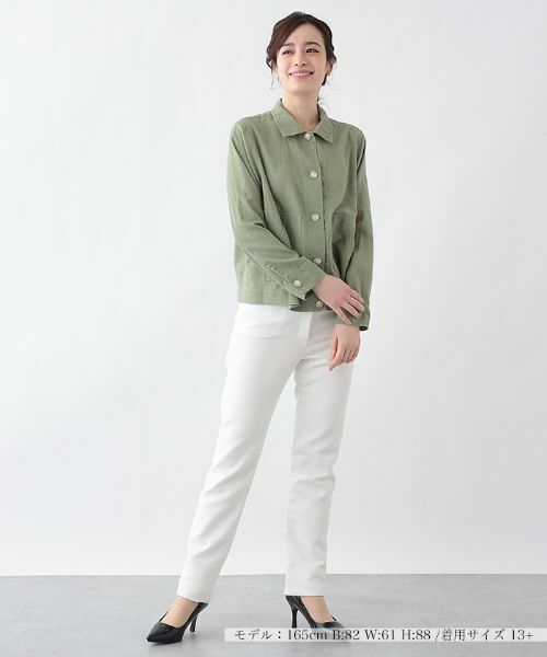 Leilian PLUS HOUSE / レリアンプラスハウス その他アウター | 製品染めジャケット【Leilian the week】 | 詳細8