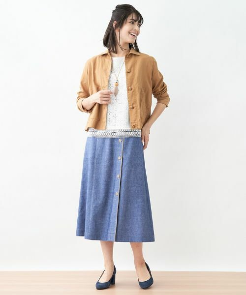 Leilian PLUS HOUSE / レリアンプラスハウス その他アウター | 製品染めジャケット【Leilian the week】 | 詳細9