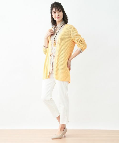 Leilian PLUS HOUSE / レリアンプラスハウス カーディガン・ボレロ | Vネックカーディガン【Leilian the week】 | 詳細10