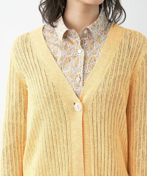 Leilian PLUS HOUSE / レリアンプラスハウス カーディガン・ボレロ | Vネックカーディガン【Leilian the week】 | 詳細16