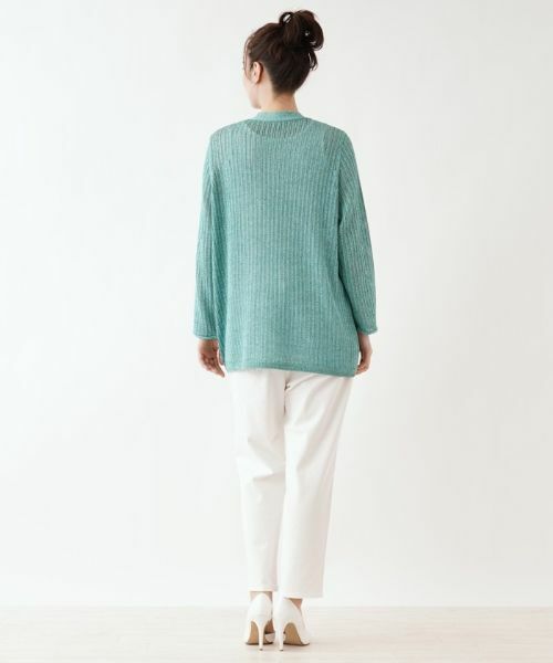 Leilian PLUS HOUSE / レリアンプラスハウス カーディガン・ボレロ | Vネックカーディガン【Leilian the week】 | 詳細6