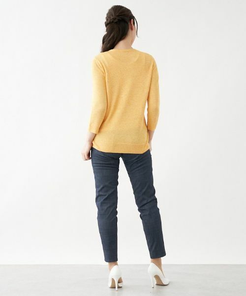 Leilian PLUS HOUSE / レリアンプラスハウス ニット・セーター | クルーネックニットプルオーバー | 詳細6