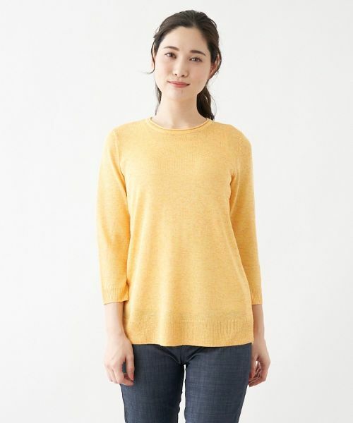 Leilian PLUS HOUSE / レリアンプラスハウス ニット・セーター | クルーネックニットプルオーバー | 詳細8