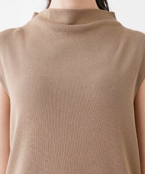 Leilian PLUS HOUSE / レリアンプラスハウス ニット・セーター | ハイネックフレンチスリーブニット | 詳細16