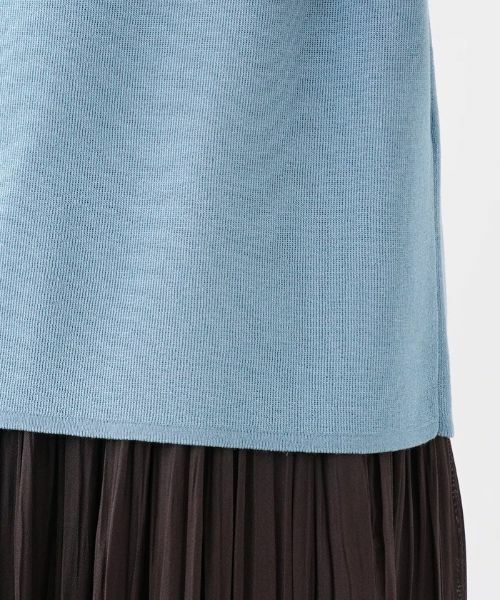 Leilian PLUS HOUSE / レリアンプラスハウス ニット・セーター | ハイネックフレンチスリーブニット | 詳細20