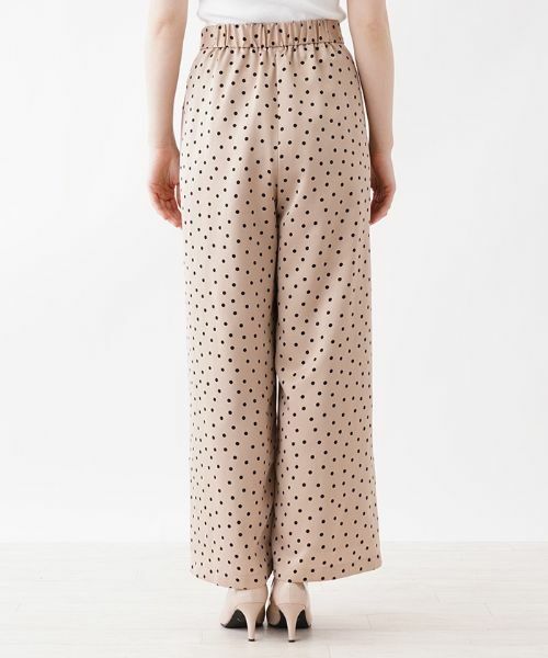Leilian PLUS HOUSE / レリアンプラスハウス その他パンツ | プリントセミワイドパンツ【my perfect wardrobe】 | 詳細11