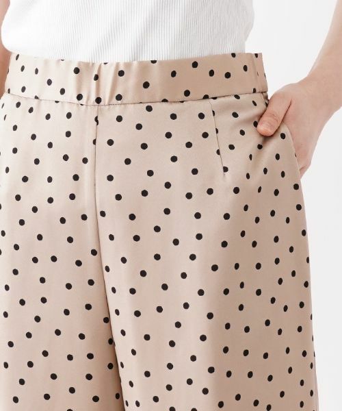 Leilian PLUS HOUSE / レリアンプラスハウス その他パンツ | プリントセミワイドパンツ【my perfect wardrobe】 | 詳細13