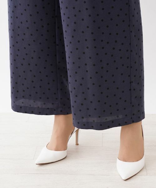 Leilian PLUS HOUSE / レリアンプラスハウス その他パンツ | プリントセミワイドパンツ【my perfect wardrobe】 | 詳細16