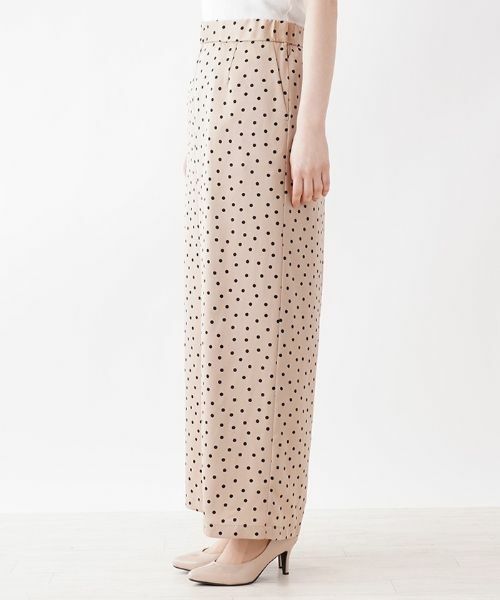 Leilian PLUS HOUSE / レリアンプラスハウス その他パンツ | プリントセミワイドパンツ【my perfect wardrobe】 | 詳細9