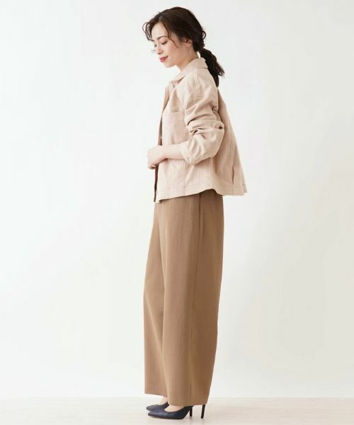 Leilian PLUS HOUSE / レリアンプラスハウス その他パンツ | 【セットアップ対応商品】ワイドパンツ【Leilian the week】 | 詳細2