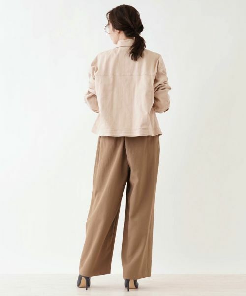 Leilian PLUS HOUSE / レリアンプラスハウス その他パンツ | 【セットアップ対応商品】ワイドパンツ【Leilian the week】 | 詳細3