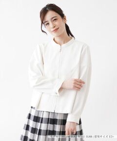 Leilian PLUS HOUSE / レリアンプラスハウス その他アウター | ジップアップブルゾン